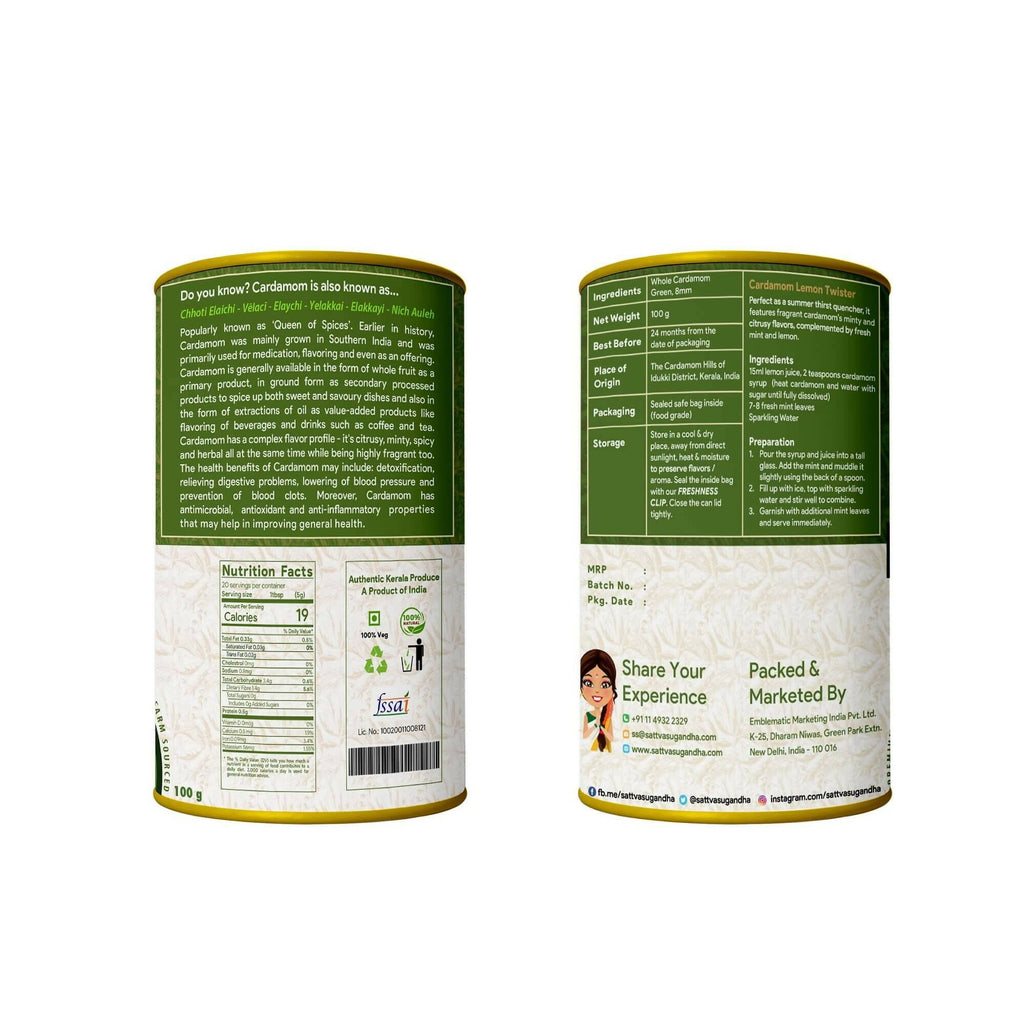Sattva Sugandha Cardamom
