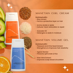 Manetain Volume Gel & Curl Cream Combo
