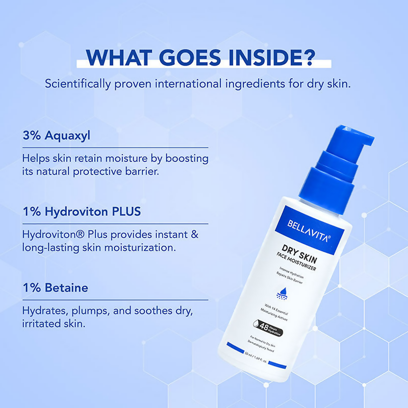 Bella Vita Organic Dry Skin Face Moisturizer
