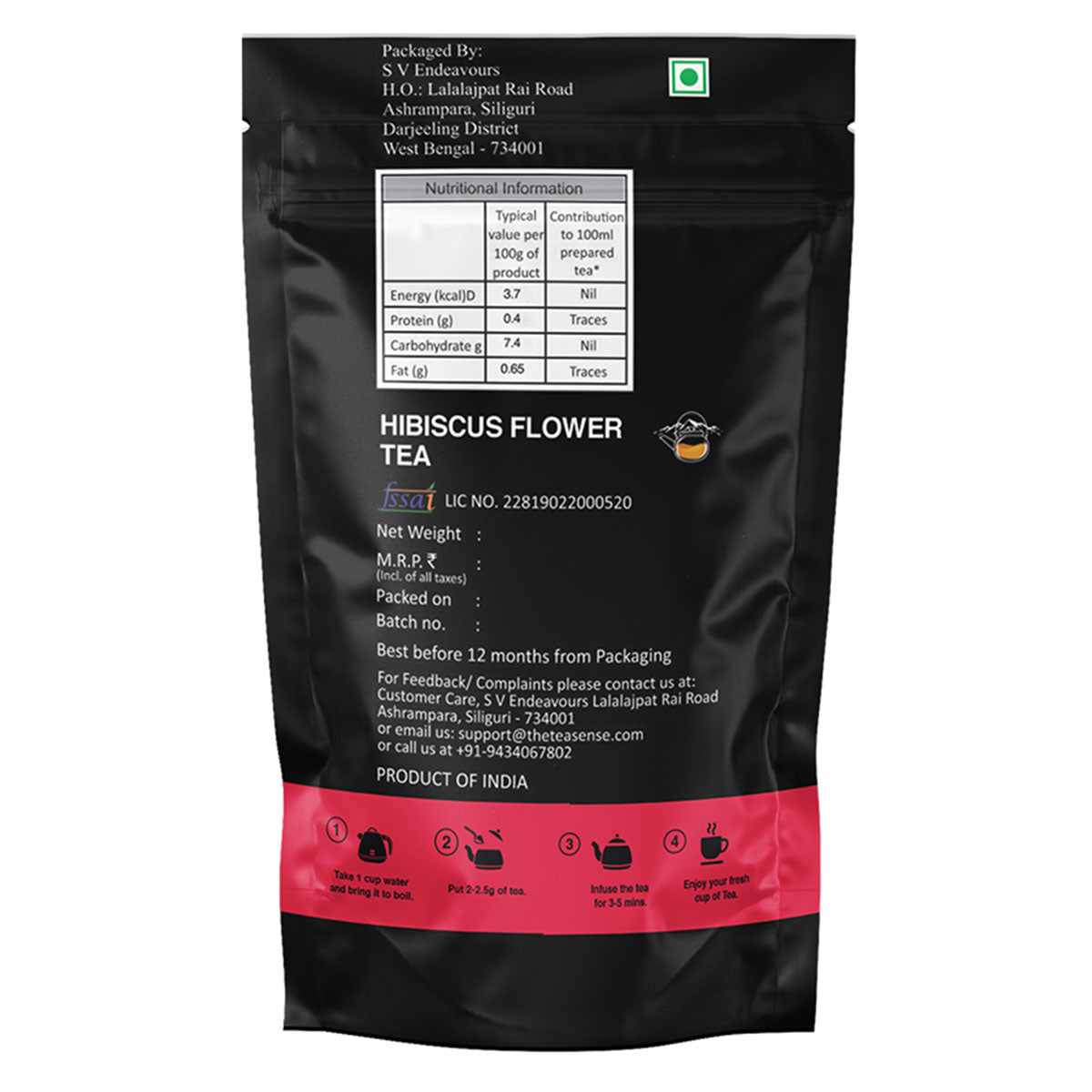 Tea Sense Hibiscus Flower Tea