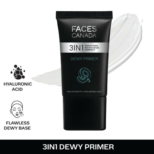 Faces Canada 3in1 Dewy Primer - Instant Smooth & Dewy Perfection Main Image