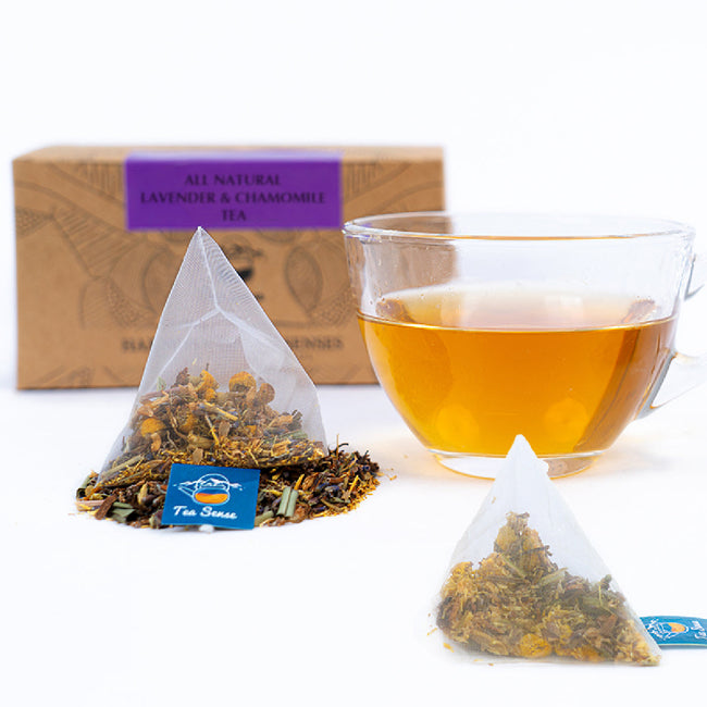 Tea Sense Lavender & Chamomile Tea Bags Box Hover Image
