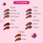 LoveChild By Masaba Gupta Hukum Transfer-proof Brown Liquid Lipstick