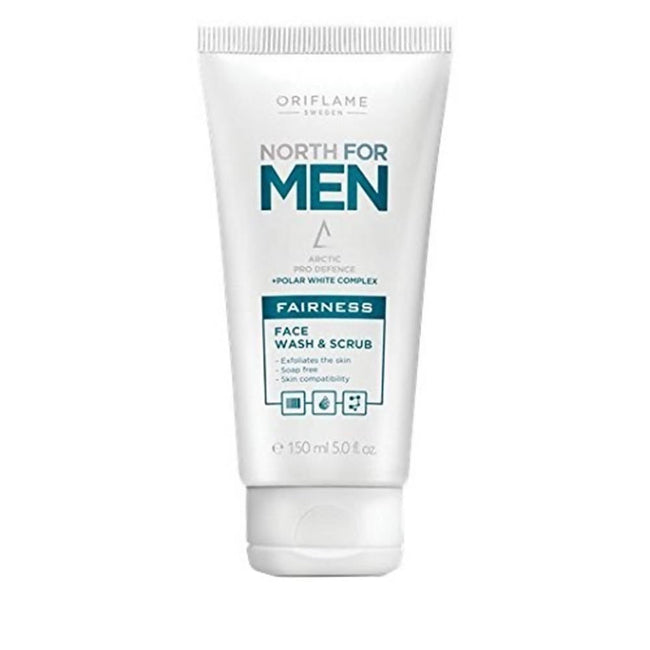 Oriflame North For Men Fairness Face Wash & Scrub Hover Image