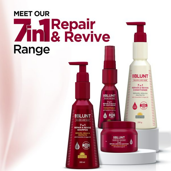 BBlunt 7 in 1 Repair & Revive Oil Hair Serum - Limited Time Offer