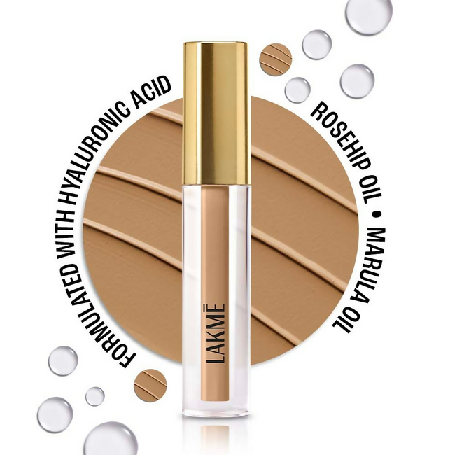 Lakme 9 To 5 Hya Matte Liquid Concealer - Almond Main Image