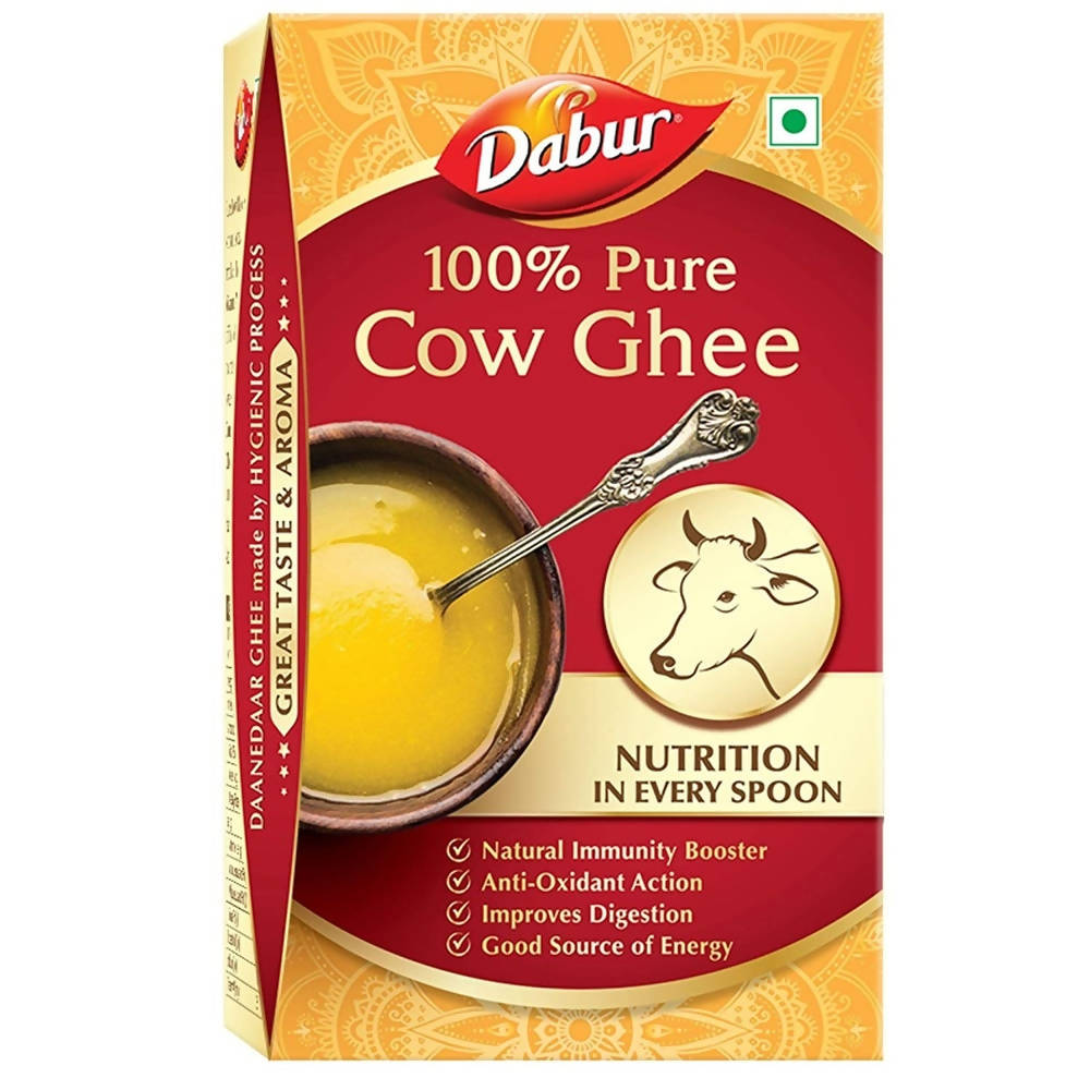 Dabur Cow Ghee | Desi Cow Milk Ghee | Made From Grass Fed Cow's Milk | Organic Ghee