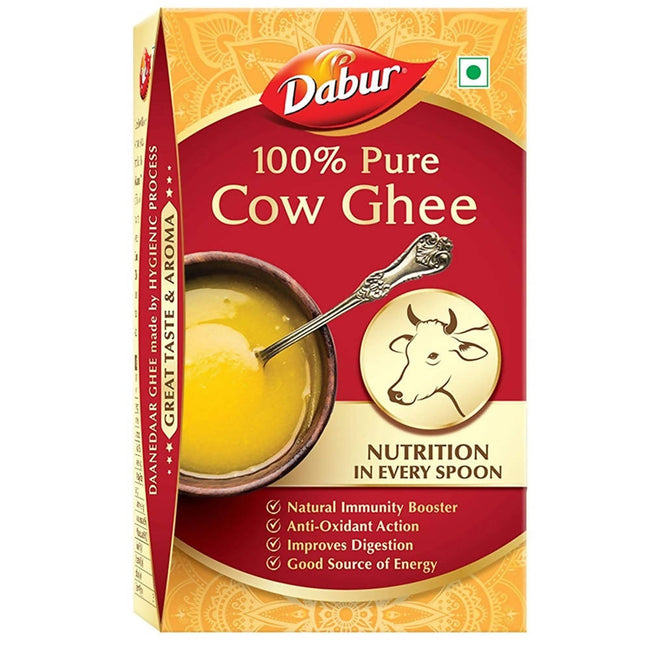 Dabur Cow Ghee | Desi Cow Milk Ghee | Made From Grass Fed Cow's Milk | Organic Ghee Hover Image