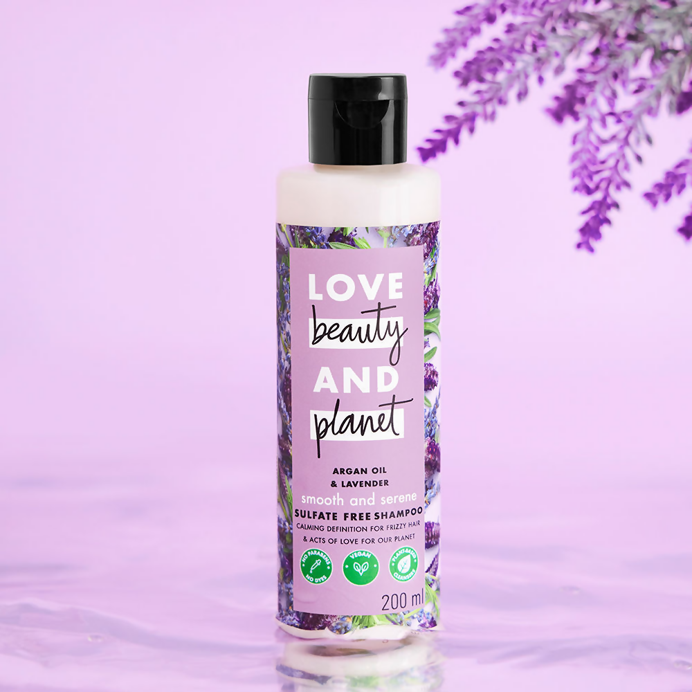 Love Beauty And Planet Argan Shampoo + Serum Combo