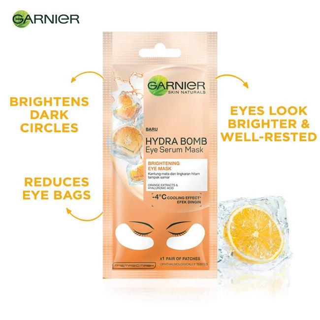 Garnier Hydra Bomb Eye Serum Orange Mask Main Image