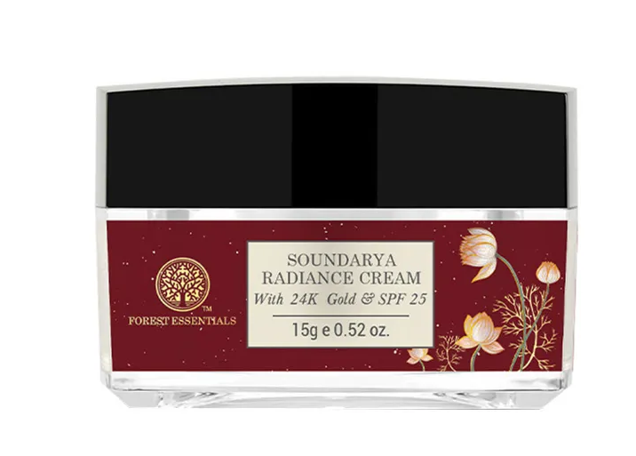 Forest Essentials Soundarya Radiance Cream With 24K Gold & SPF30