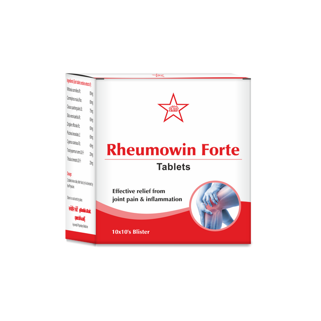 Skm Ayurveda Rheumowin Forte Tablet Main Image