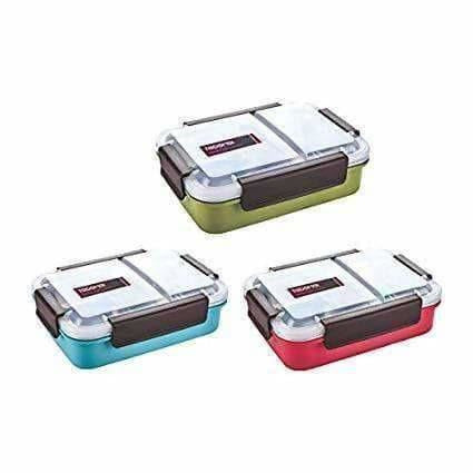 Stainless Steel Lunch Box Removable Stainless Steel in 2 Compartments Main Image