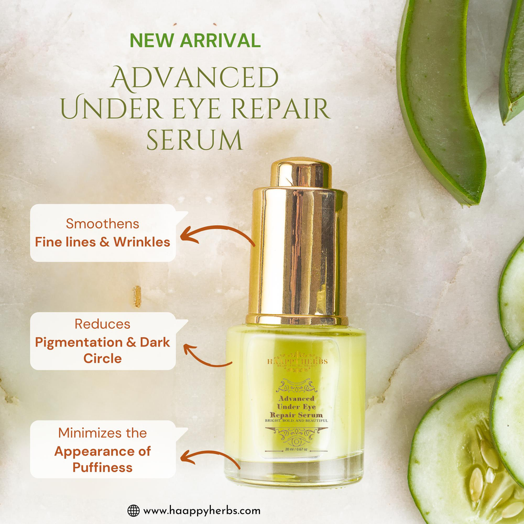 Haappyherbs Advanced Under Eye Repair Serum