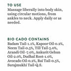 Biotique Advanced Ayurveda Bio Avocado Stress Relief Body Massage Oil