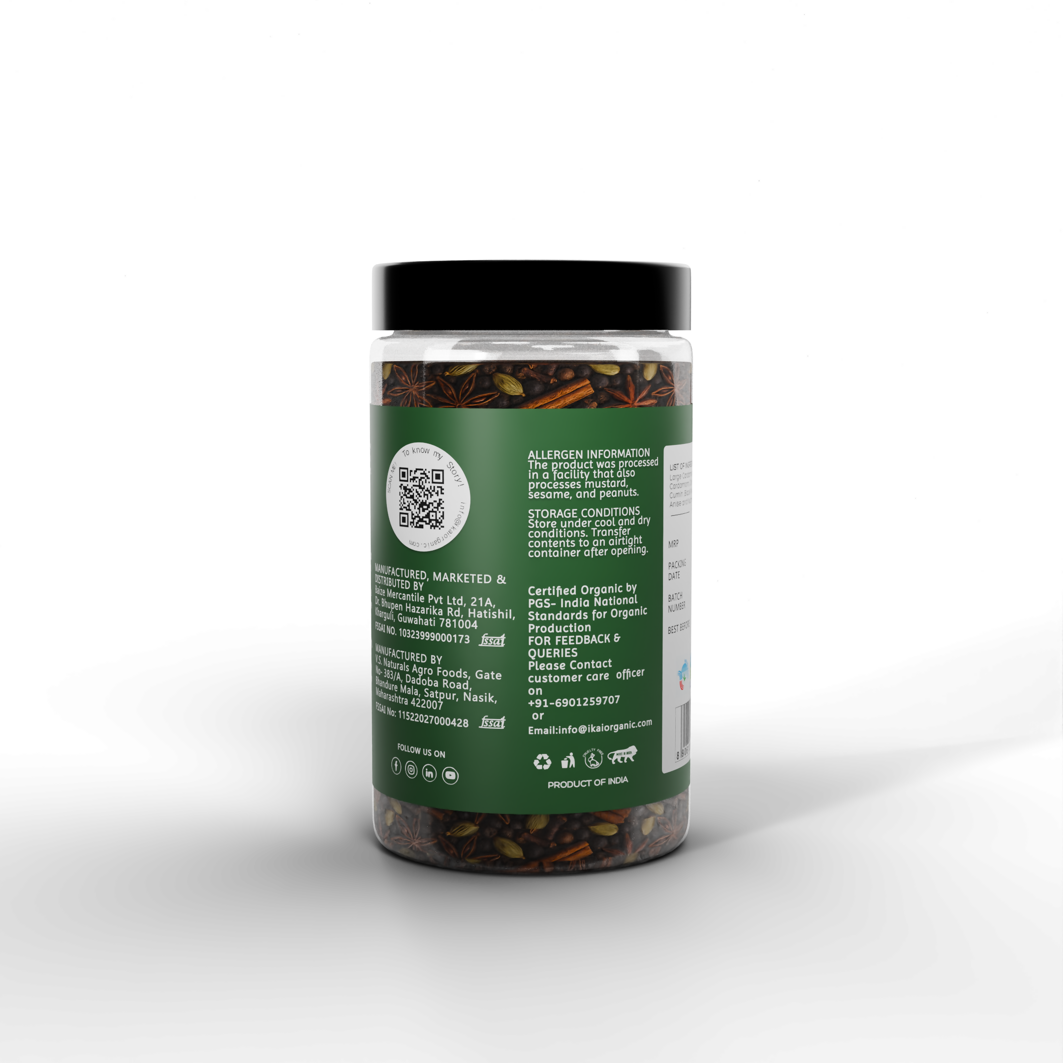 IKAI Natural Whole Garam Masala