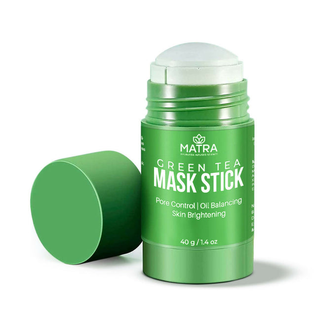 Matra Green Tea Mask Stick For Pore Control, Oil Balancing & Skin Brightening Hover Image