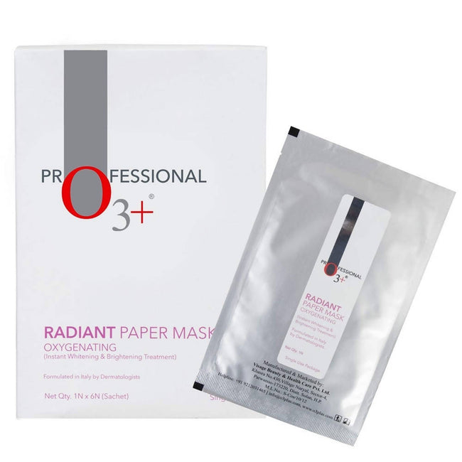 Professional O3+ Radiant Oxygenating Paper Mask Hover Image