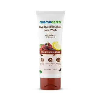 Mamaearth Bye Bye Blemishes Face Wash With Mulberry & Vitamin C For Even Skin Tone Hover Image