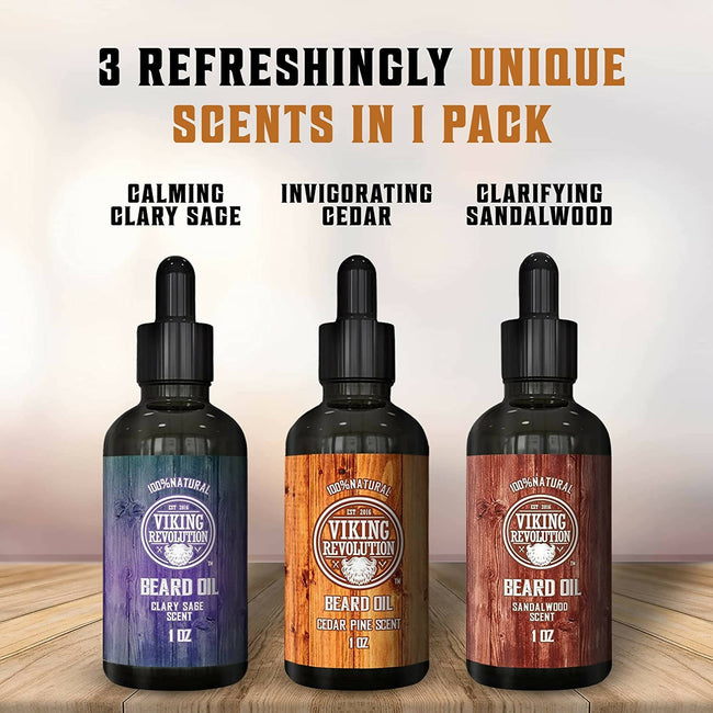 Viking Revolution Beard Oil Combo Main Image