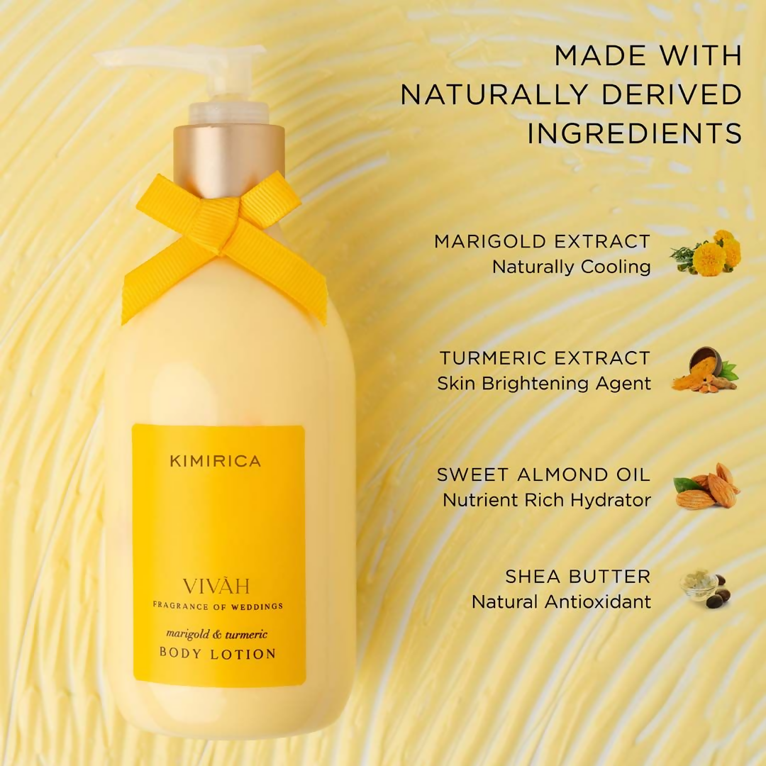 Kimirica Vivah Body Lotion Infused With Marigold And Turmeric