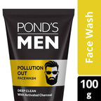 Ponds Men Pollution Out Face Wash For Deep Clean & Men Energy Bright Face Wash For Instant Brightness Combo