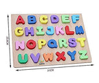 Webby Wooden Capital Alphabets Letters Learning Educational Puzzle Toy for Kids