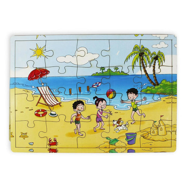 Matoyi Jigsaw Puzzles For Kids: Beach And Marine Main Image