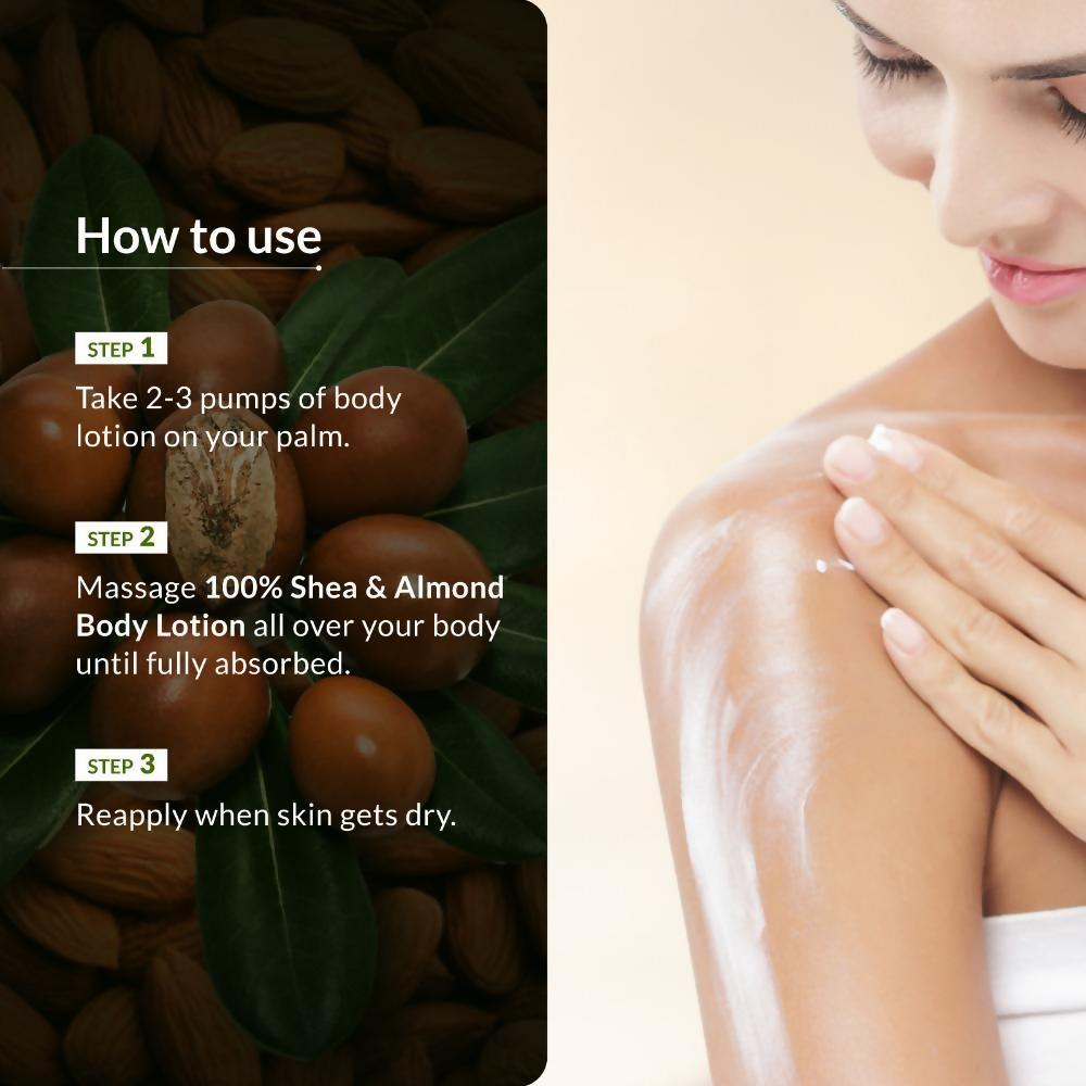 Lotus Botanicals 100% Shea & Almond Body Lotion