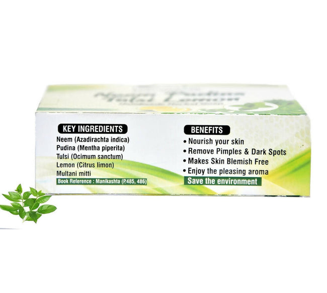 Payal's Herbal Neem Pudina Tulsi Lemon Soap Main Image