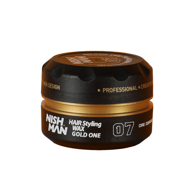 NishMan Hair Styling Wax Gold One Hover Image