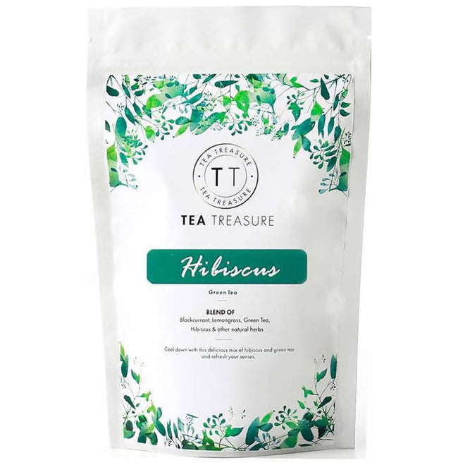 Tea Treasure Hibiscus Green Tea Powder Hover Image