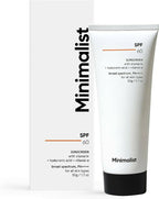 Minimalist Sunscreen SPF 60 PA ++++ For Sensitive Skin Broad Spectrum Sunscreen With Potent Antioxidants & Advanced Filters