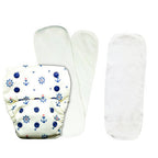 Kindermum Nano Pro Aio Cloth Diaper (With 2 Organic Inserts And Power Booster)-Anchor For Kids