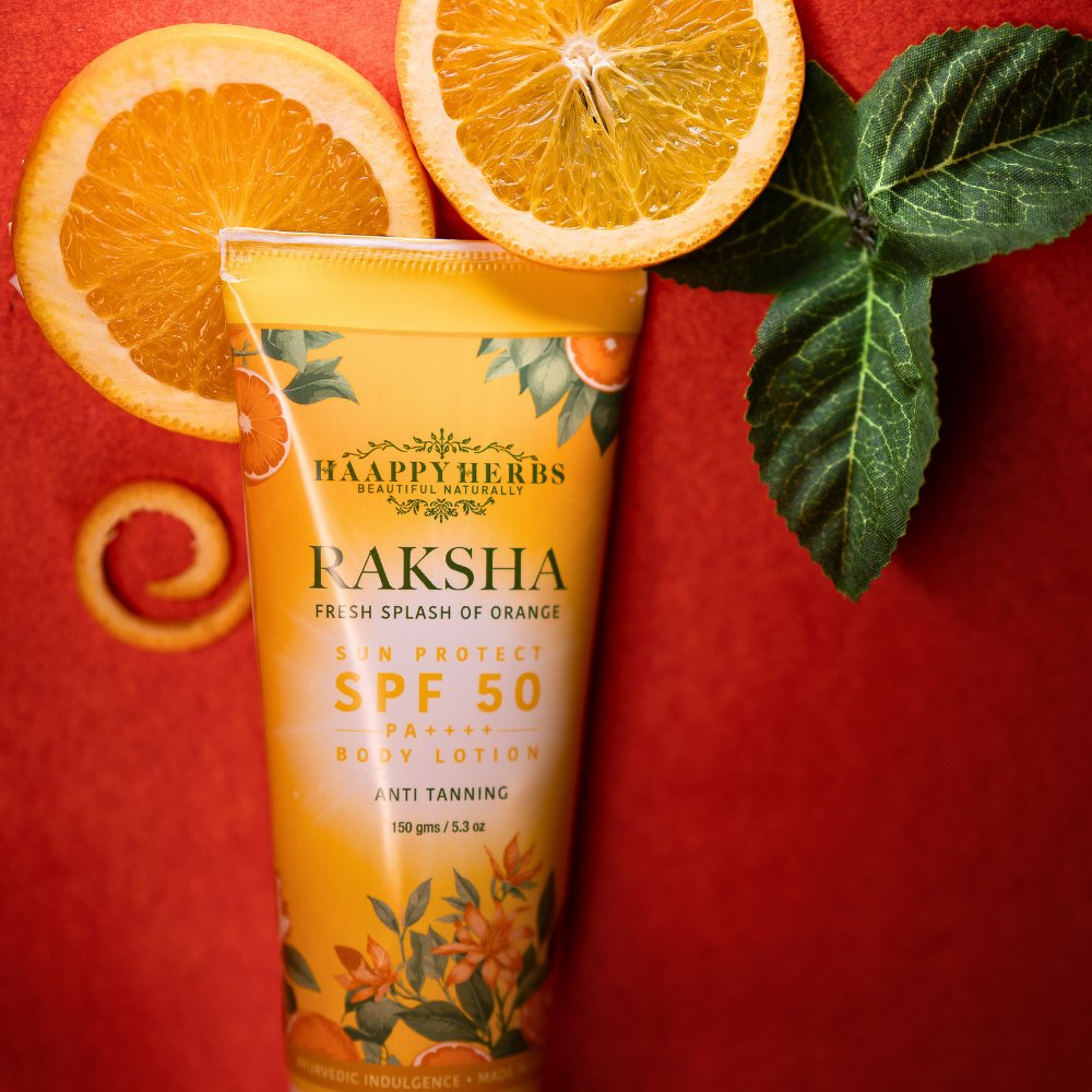 Haappyherbs Raksha Spf 50 Sun Protect Body Lotion