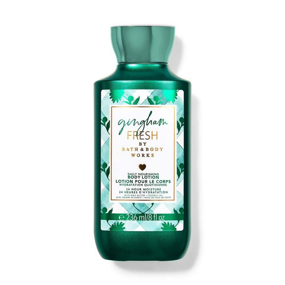 Bath & Body Works Gingham Fresh Daily Nourishing Body Lotion