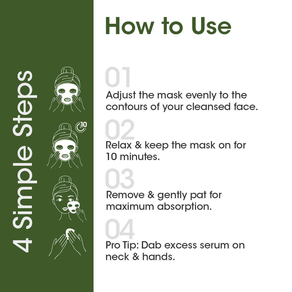 TAC - The Ayurveda Co. Eladi Serum Sheet Mask with Neem