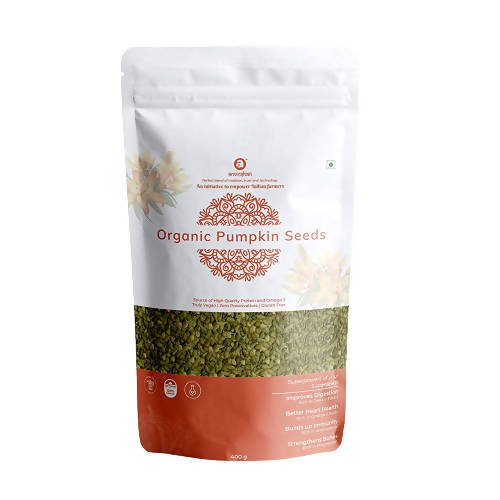Anveshan Organic Raw Pumpkin Seeds Hover Image