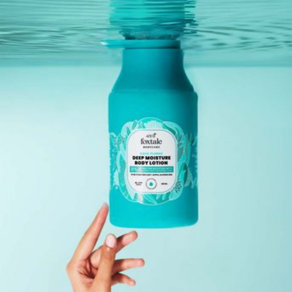 Foxtale Hydrating Body Lotion 72 HR Hydration Lightweight Serum-In-Lotion With Hyaluronic Acid & Ceramides