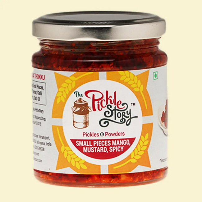 The Pickle Story Mango and Mustard (small pieces of Mango) Spicy Pickle Hover Image