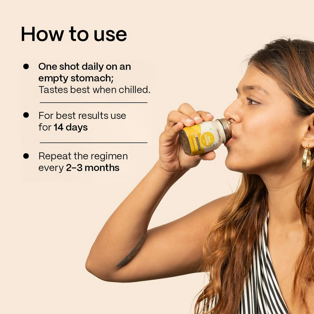 The Good Bug Gut Cleanse - 14 Prebiotic Colon Detox Shots (70ml Each)