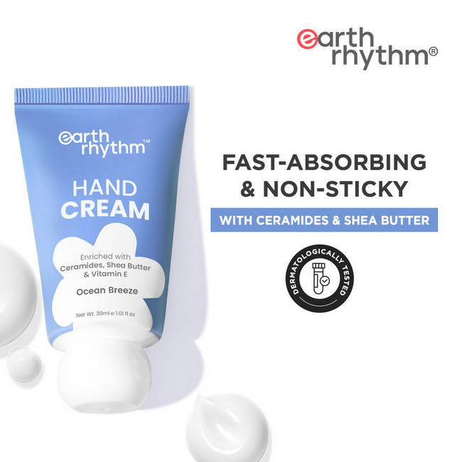 Earth Rhythm Ocean Breeze Hand Cream Enriched with Ceramide Main Image