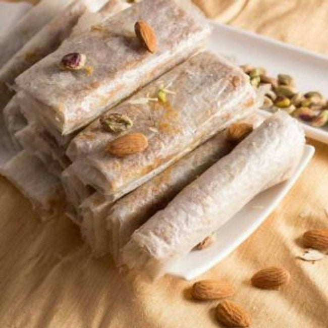 konaseema Dry Fruit Bellam Pootharekulu (Paper Sweet) Hover Image