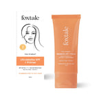 Foxtale Tinted Sunscreen SPF 50 PA++++ & Primer Shade 2 - Medium, Water Resistant with Dry-Touch Finish, Blurs Out Pores