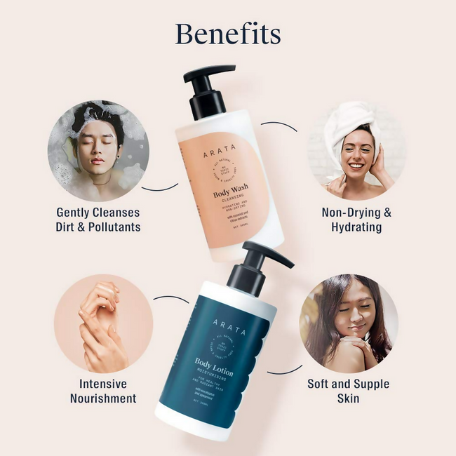 Arata Natural Body Care Set Main Image