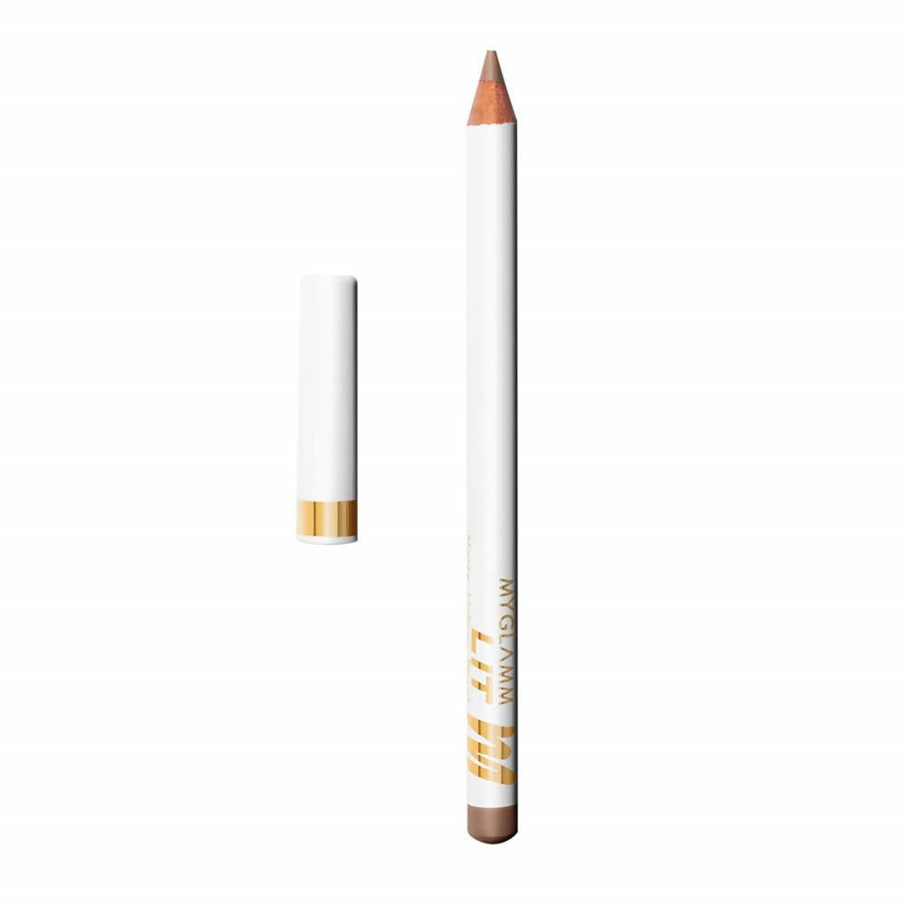 MYGLAMM LIT Matte Lip Liner Pencil - Basic (1.14 Gm)