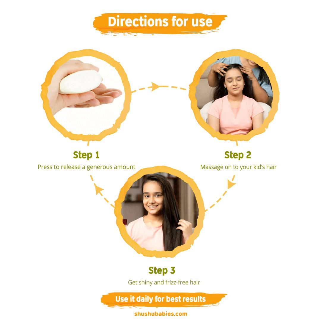 Shushu Babies Natural Chumpi Hair Oil with Avocado & Gooseberry