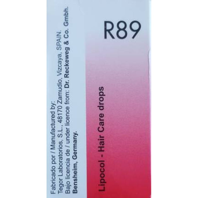 Dr. Reckeweg Lipocol R89 Hair Care Drops Hover Image