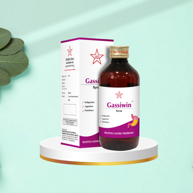 Skm Ayurveda Gassiwin Syrup Hover Image