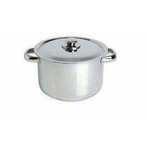 Stainless Steel Cooking Pot with Lid Hover Image